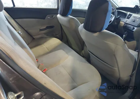 2012 Honda Civic Lx z USA, uszkodzony, nr VIN 19XFB2F56CE348447